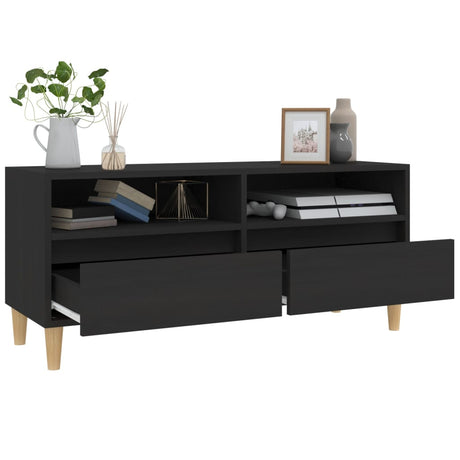 Tv Cabinet 100X34.5X44.5 Cm Engineered Wood