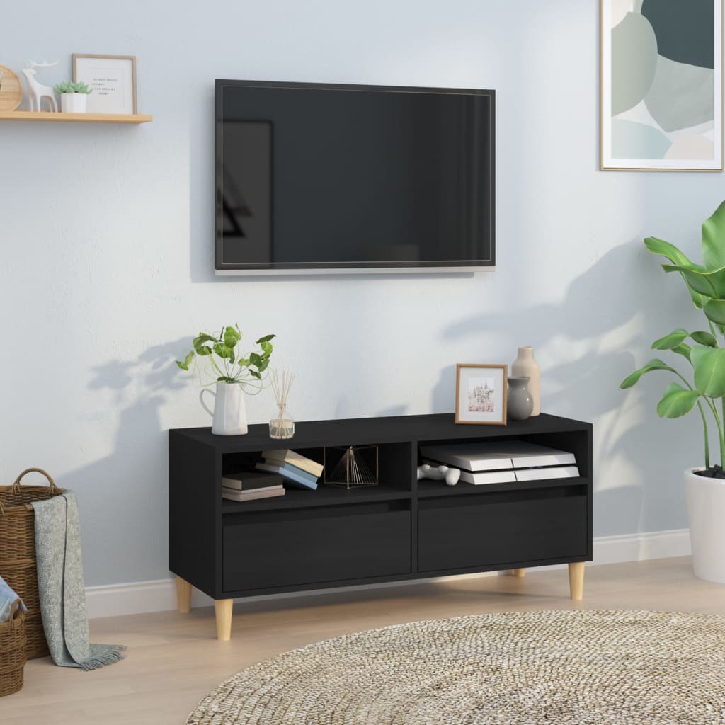 Tv Cabinet 100X34.5X44.5 Cm Engineered Wood