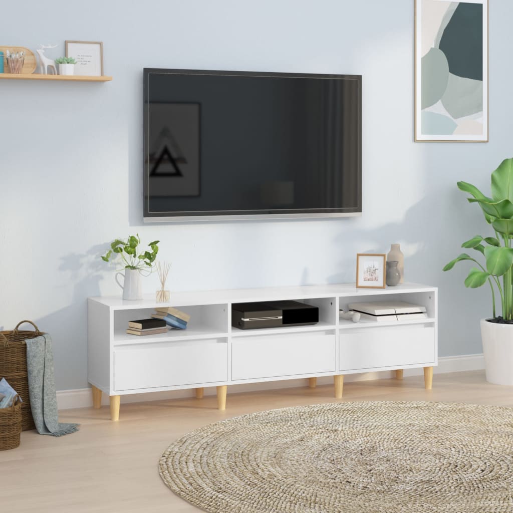 Tv Cabinet 100X34.5X44.5 Cm Engineered Wood