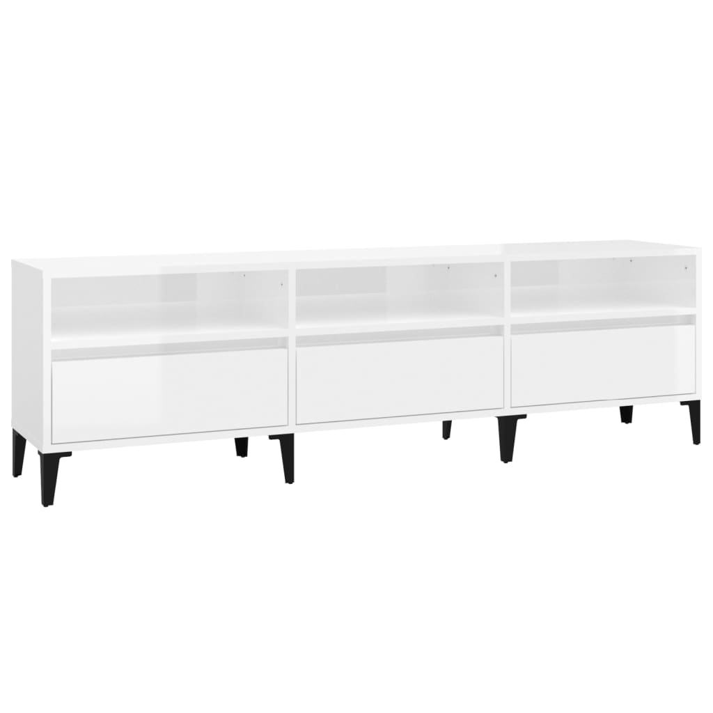 Tv Cabinet 150X30X44.5 Cm Engineered Wood