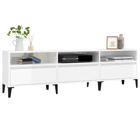 Tv Cabinet 150X30X44.5 Cm Engineered Wood