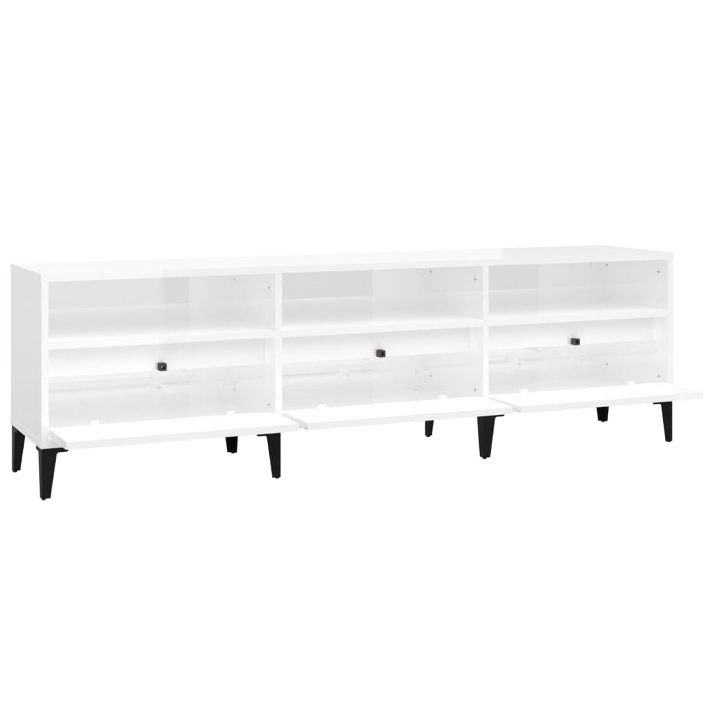Tv Cabinet 150X30X44.5 Cm Engineered Wood