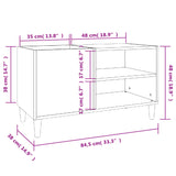 Record Cabinet Engineered Wood