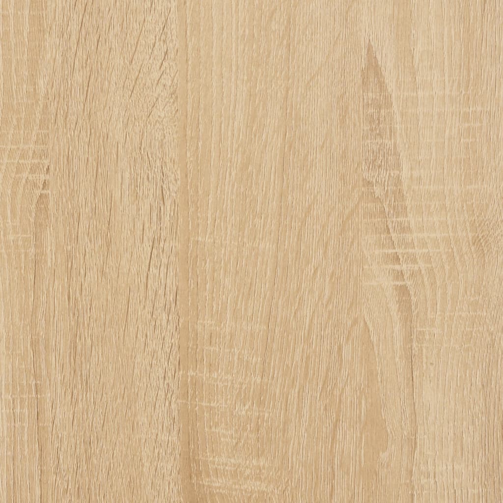 Record Cabinet Sonoma Oak 84.5X38X48 Cm Engineered Wood