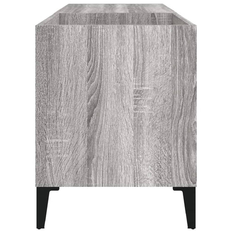 Record Cabinet Grey Sonoma 84.5X38X48 Cm Engineered Wood