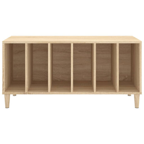 Record Cabinet Sonoma Oak 100X38X48 Cm Engineered Wood