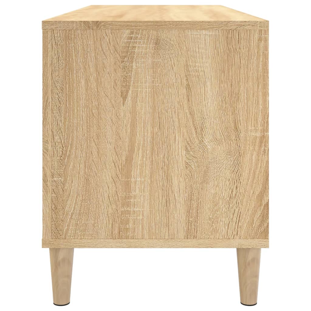 Record Cabinet Sonoma Oak 100X38X48 Cm Engineered Wood