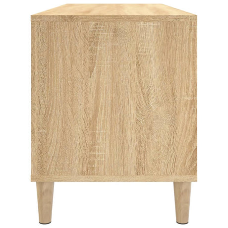 Record Cabinet Sonoma Oak 100X38X48 Cm Engineered Wood