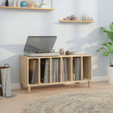 Record Cabinet Sonoma Oak 100X38X48 Cm Engineered Wood