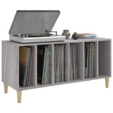 Record Cabinet Grey Sonoma 100X38X48 Cm Engineered Wood