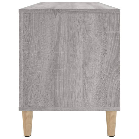 Record Cabinet Grey Sonoma 100X38X48 Cm Engineered Wood