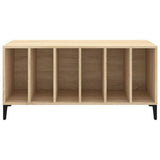 Record Cabinet Sonoma Oak 100X38X48 Cm Engineered Wood