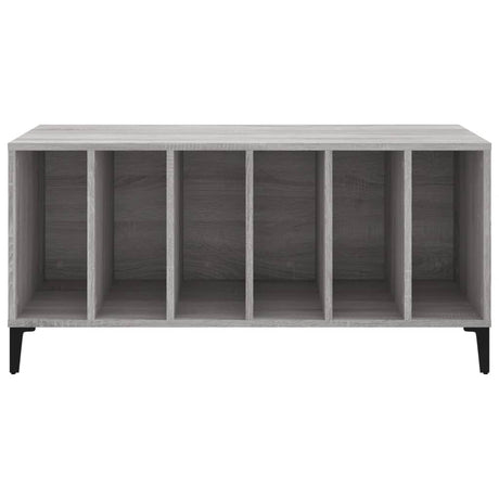 Record Cabinet Grey Sonoma 100X38X48 Cm Engineered Wood