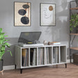 Record Cabinet Grey Sonoma 100X38X48 Cm Engineered Wood