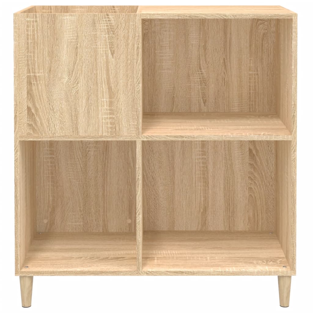 Record Cabinet Sonoma Oak 84.5X38X89 Cm Engineered Wood