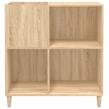 Record Cabinet Sonoma Oak 84.5X38X89 Cm Engineered Wood