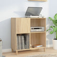 Record Cabinet Sonoma Oak 84.5X38X89 Cm Engineered Wood