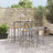 11 Piece Garden Bar Set Poly Rattan& Solid Wood Acacia