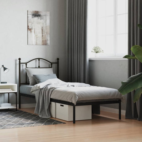 Metal Bed Frame Without Mattress 200X200Cm