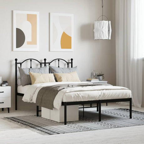 Metal Bed Frame Without Mattress 200X200Cm