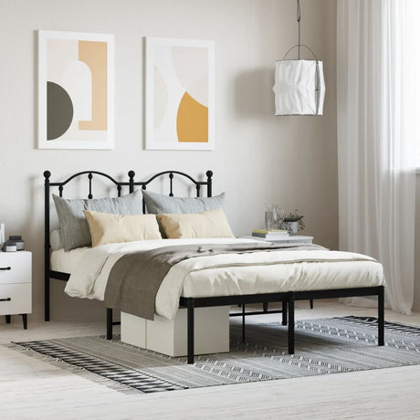 Metal Bed Frame Without Mattress 200X200Cm