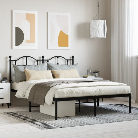 Metal Bed Frame Without Mattress 200X200Cm