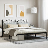 Metal Bed Frame Without Mattress 200X200Cm