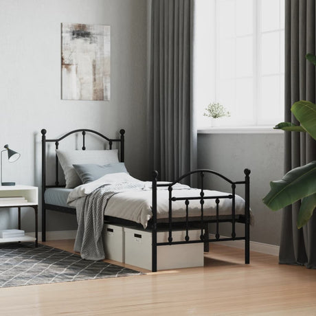 Metal Bed Frame Without Mattress 200X200Cm