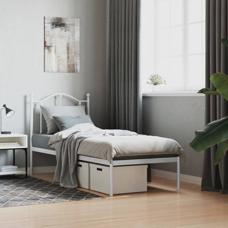 Metal Bed Frame Without Mattress 200X200Cm