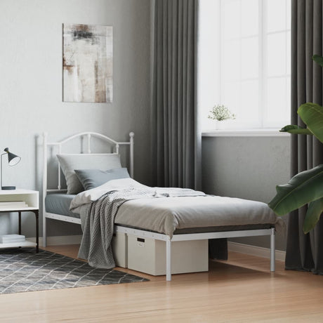 Metal Bed Frame Without Mattress 200X200Cm