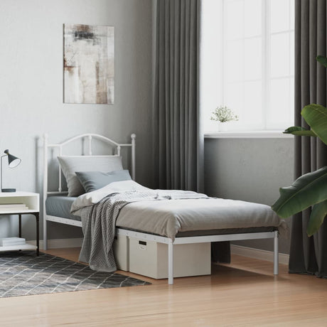 Metal Bed Frame Without Mattress 200X200Cm