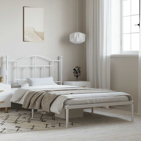 Metal Bed Frame Without Mattress 200X200Cm