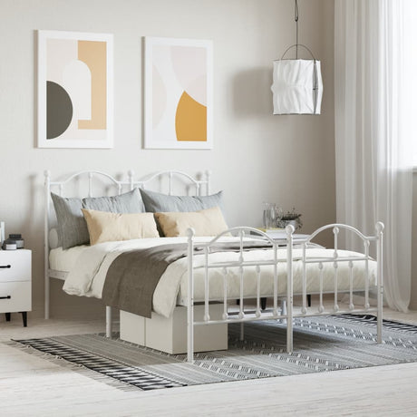 Metal Bed Frame Without Mattress 200X200Cm