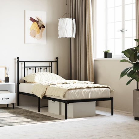 Metal Bed Frame Without Mattress 100X200Cm