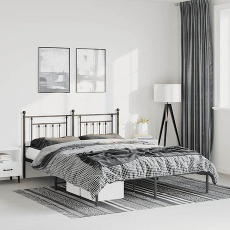 Metal Bed Frame Without Mattress 100X200Cm
