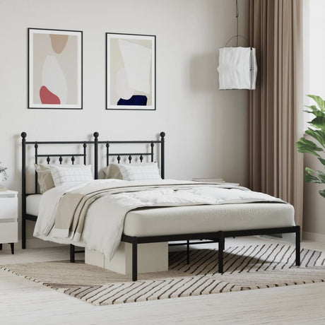 Metal Bed Frame Without Mattress 100X200Cm