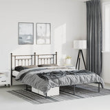 Metal Bed Frame Without Mattress 100X200Cm