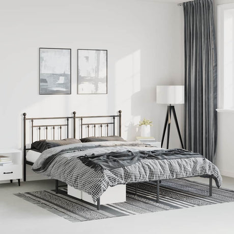 Metal Bed Frame Without Mattress 100X200Cm