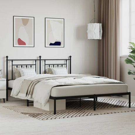Metal Bed Frame Without Mattress 100X200Cm