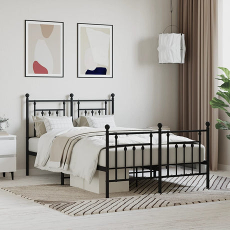 Metal Bed Frame Without Mattress 100X200Cm
