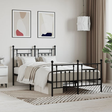 Metal Bed Frame Without Mattress 100X200Cm