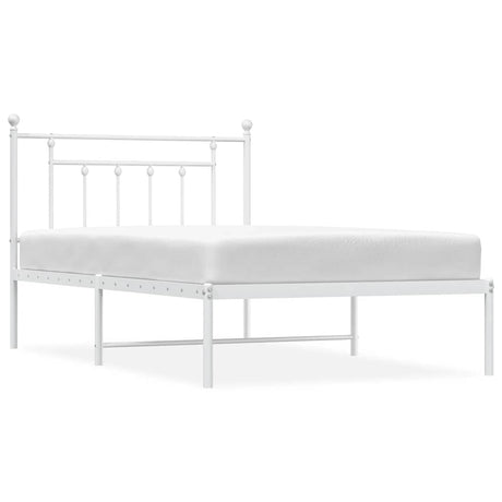 Metal Bed Frame Without Mattress 100X200Cm