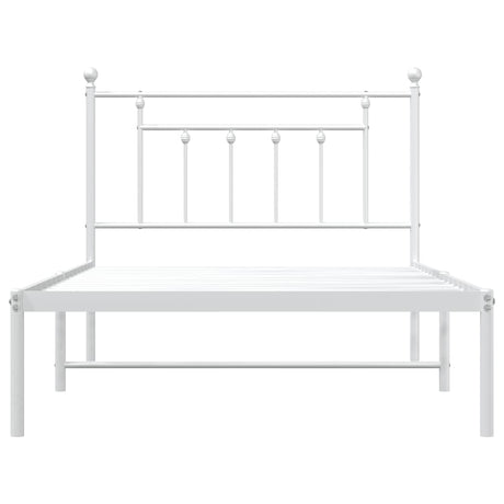Metal Bed Frame Without Mattress 100X200Cm