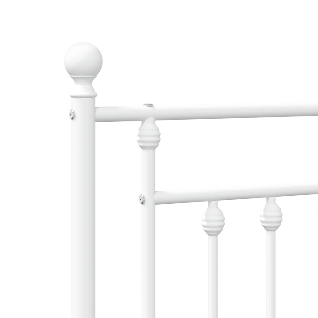 Metal Bed Frame Without Mattress 100X200Cm