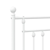 Metal Bed Frame Without Mattress 100X200Cm