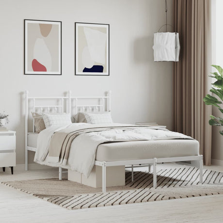 Metal Bed Frame Without Mattress 100X200Cm