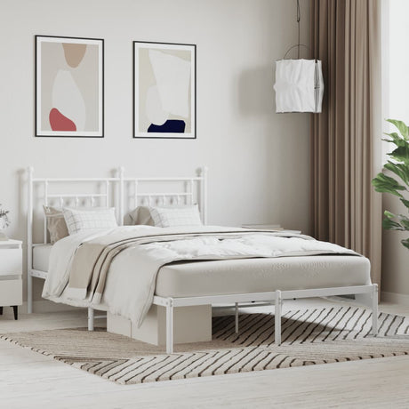 Metal Bed Frame Without Mattress 100X200Cm