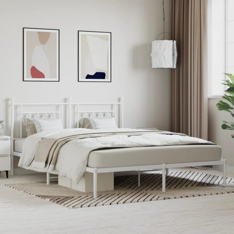 Metal Bed Frame Without Mattress 100X200Cm