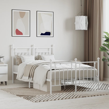 Metal Bed Frame Without Mattress 100X200Cm