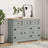 Sideboard Corona 112X44X78 Cm Solid Wood Mexican Pine